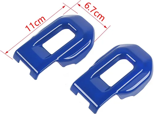 Vista 7 de Hoolcar Cubierta de soportes de cierre de capó para Jeep Wrangler JL JLU 2018-2021 y Gladiator JT 2020-2021, azul