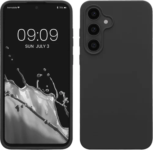 Vista 315 de kwmobile Funda compatible con Samsung Galaxy S9 - Funda de silicona TPU con acabado suave - Blue Reef