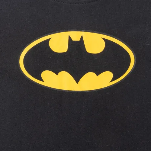 Vista 3 de BATMAN Conjunto de camiseta y pantalones de 3 piezas para niños pequeños y grandes