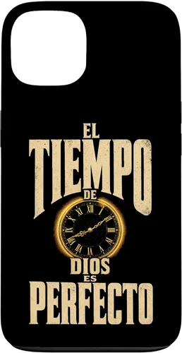 Vista 7 de Fe Cristiana El Tiempo De Dios ES Perfecto Vintage Clock Case for iPhone Air