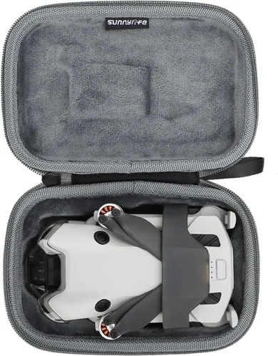 Vista 2 de Anbee Mini 4 Pro RC Drone Funda de transporte para drones, caja de almacenamiento compatible con DJI Mini 4 Pro RC Quadcopter