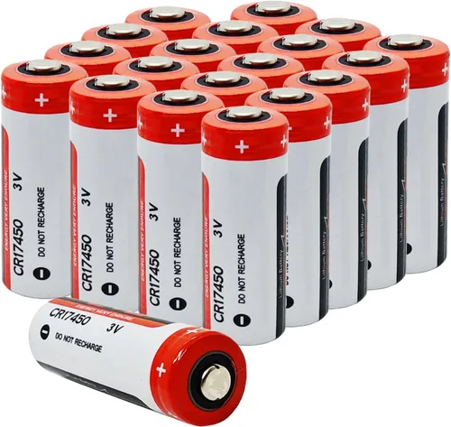 Vista 10 de Paquete de 2 baterías de litio CR17450 2400mAh 3V reemplazo PLC batería de control industrial