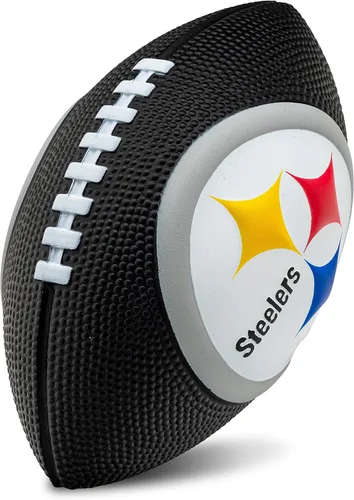 Vista 26 de Franklin Sports NFL - Fútbol americano de espuma para niños, pelota suave de tamaño junior de 8.5 pulgadas con logotipos 3D, perfecta para el día