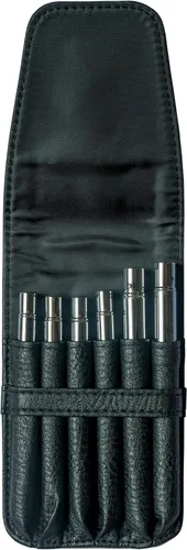 Vista 9 de 873Round - Pinceles de pintura profesionales para acuarela, 6 piezas, ardilla sintética, pelo mixto, juego de pinceles de bolsillo de viaje