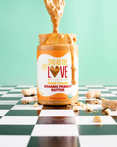 Vista 4 de Spread The Love NAKED CRUNCH - Mantequilla de maní orgánica