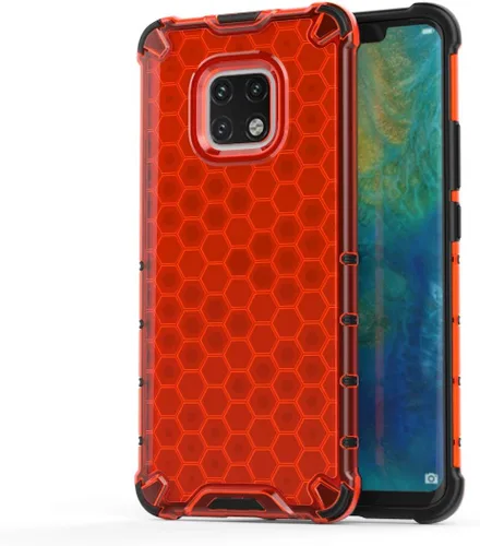 Vista 213 de Pzwoxukhov Funda compatible con Huawei Nova 3i, compatible con Huawei P Smart+ 2018 Honeycomb Anti-Drop Shock-Absorbing Case Negro