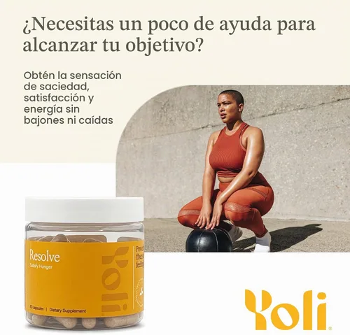 Vista 2 de Yoli Resolve PhytoFiber, polvo de vinagre de sidra de manzana y cápsulas de glucomanano