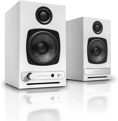Vista 22 de Altavoces de sobremesa Audioengine A2+ inalámbricos Bluetooth de 24 bits - Altavoces de computadora de 60W para música