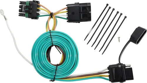 Vista 2 de Oyviny Arnés de cableado de remolque personalizado de 4 vías 55315 para Chevy y GMC C/K Pickup 1988-2000 + adaptador