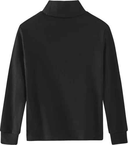 Vista 2 de Spring&Gege Camisas de algodón suave de manga larga para niños pequeños y grandes