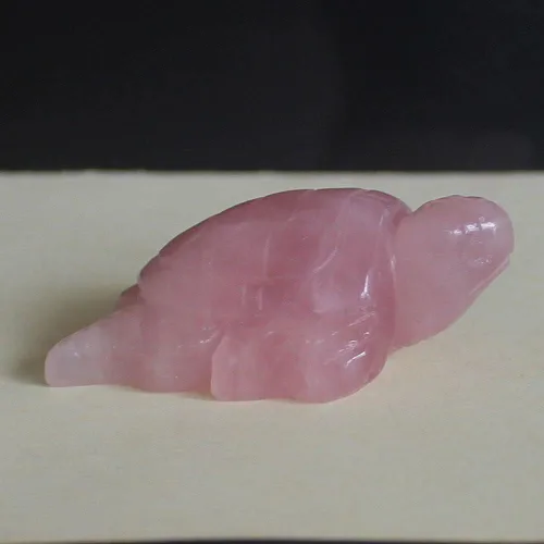 Vista 10 de Estatua de tortuga marina de cristal tallada a mano de 2 pulgadas para decoración del hogar (obsidiana negra)
