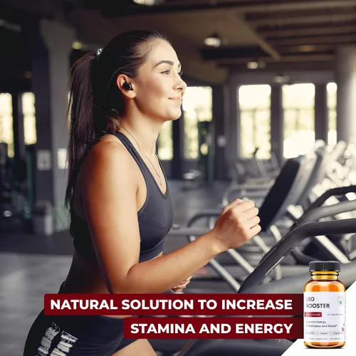 Vista 5 de Energy Pills - Raíz de maca orgánica, potenciador con ginseng rojo coreano y L-teanina, mejora de impulso para hombres y mujeres, suplemento vegano