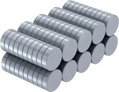 Vista 13 de SMARTAKE 45 piezas de imanes para refrigerador, imanes pequeños redondos de 6x2mm para nevera, imanes de neodimio premium multiusos para oficina