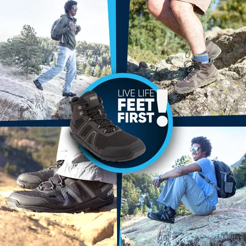 Vista 7 de Xero Shoes Men's Xcursion Fusion - Zero Drop, Fully Waterproof Hiking Boot