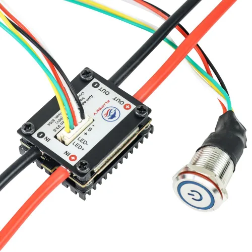 Vista 5 de Flipsky Antispark Switch Pro con PCB de aluminio V3.0 200A para monopatín eléctrico/EBike/Scooter/Robots (con disipador de calor)