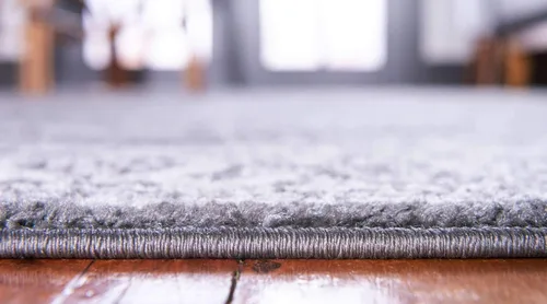 Vista 4 de Unique Loom colección Bromley - Alfombra de área Midnight (rectángulo de 2 x 3 pies 1 pulgada, gris oscuro/gris)