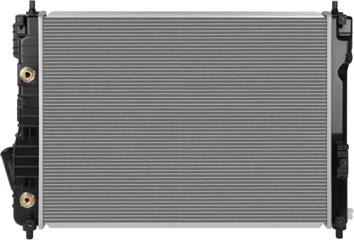 Vista 21 de SCITOO Conjunto de radiador de aluminio refrigerante del motor para 1986-1994 para Nissan D21 2.4L 3.0L 1987 para Nissan para Pathfinder 2.4L