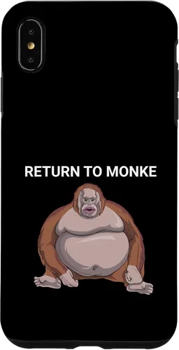 Vista 11 de Reject Humanity Return to Monkey Uh Oh Stinky Funny Monke Case for iPhone 17