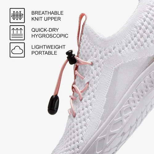Vista 2 de ALEADER Zapatos acuáticos ligeros de secado rápido para mujer