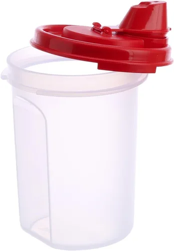 Vista 2 de Tupperware Contenedor Magic Flow 440Ml, (rojo)