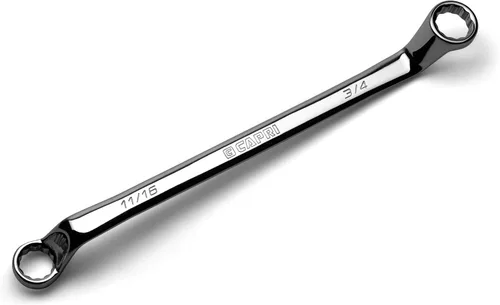 Vista 7 de Capri Tools Llave de extremo de caja doble de desplazamiento profundo de 75 grados de 1/2 x 9/16 pulgadas