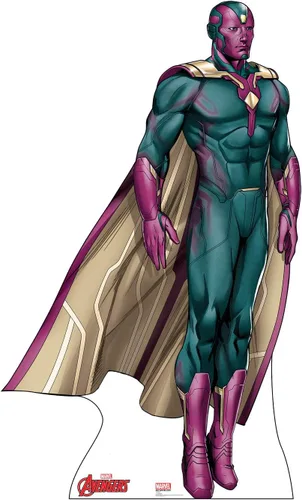 Vista 15 de Gráficos avanzados de Marvel's Avengers Assemble, Tamaño natural, Cartón, para levantarse., talla única
