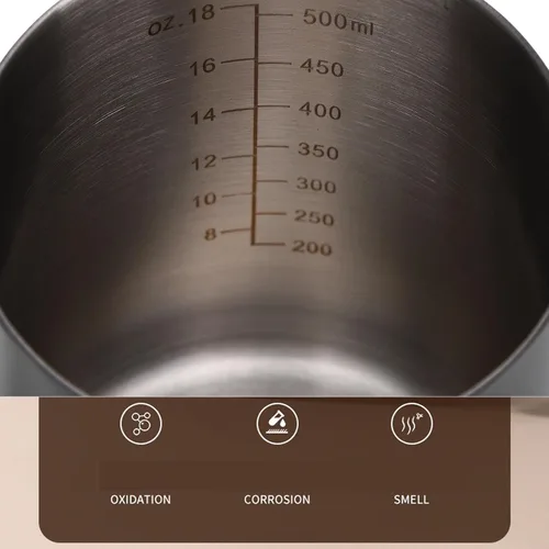 Vista 3 de LICAEVEY Hervidor de cuello de cisne, hervidor de café con termómetro integrado y mango de madera, estufa de acero inoxidable 304 para verter