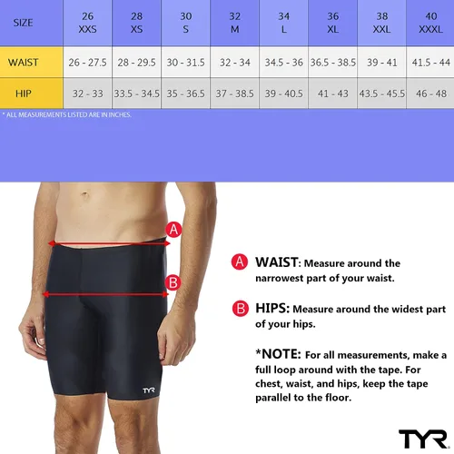 Vista 3 de TYR Men's Durafast One Jammer Swimsuit