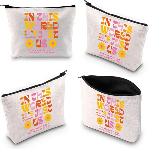 Vista 7 de BLUPARK Bolsa de maquillaje inspirada en el cantante, álbum de mercancía para cantante, bolsa de maquillaje para cantante, regalo para fanáticos