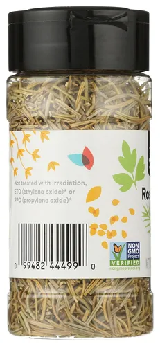 Vista 4 de 365 by Whole Foods Market, Hoja de romero entera, 0.46 oz