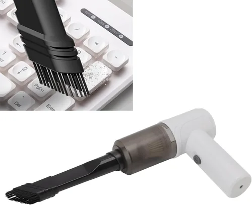 Vista 8 de TOPINCN Aspiradora portátil para automóvil, inalámbrica de mano, succión de 12000 Pa, doble uso en seco y húmedo, recargable por USB, material ABS