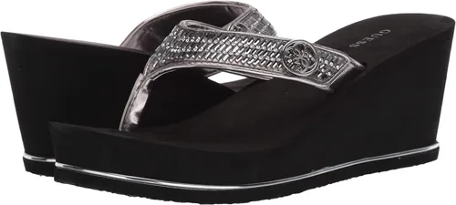 Vista 7 de GUESS Sandalias de cuña Sarraly para mujer