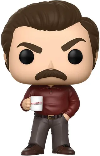 Vista 3 de Funko Pop Television: Parques y Recreación, Muñeco Ron Swanson