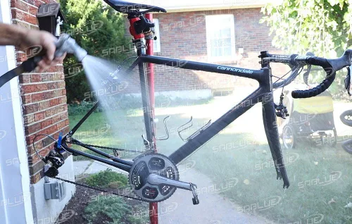 Vista 4 de SABLUE Soporte para cadena de bicicleta para bicicleta, herramienta de cubo para dormir ficticio (01 negro)