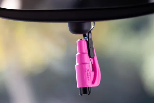 Vista 6 de Resqme Accessory Pack - Herramienta original de emergencia para escape de automóvil, cortador de cinturón de seguridad 2 en 1 y rompeventanas