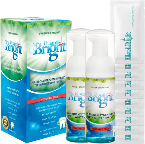 Vista 12 de Aligner & Retainer Cleaner - Espuma blanqueadora Compatible con Invisalign, Byte, Candid, ClearCorrect Protector bucal limpiador de dentaduras