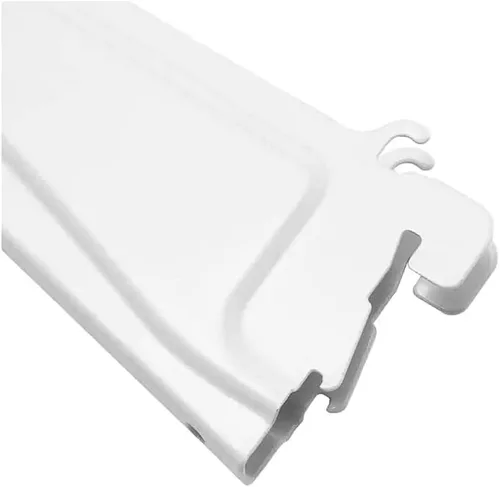 Vista 3 de ClosetMaid 2853 ShelfTrack Soporte de estante con bloqueo de 12 pulgadas, color blanco, cantidad 6