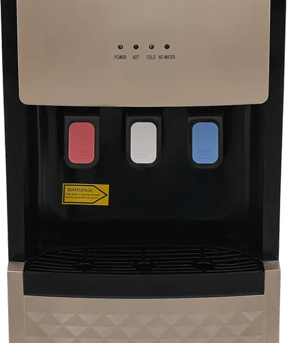 Vista 3 de Dispensador de agua de carga inferior, 3 temperaturas (frío/caliente/cálido), enfriador de agua fría caliente con luz de pantalla, dispensador