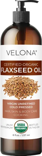 Vista 10 de velona Aceite de Amla USDA Certificado Orgánico - 8 Fl Oz 100% Puro y Natural Aceite Portador Extra Virgen, Sin Refinar, Prensado en Frío