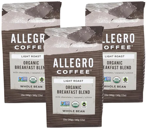 Vista 14 de Allegro Coffee Organic Cafe La Duena Café en grano entero, 12 oz