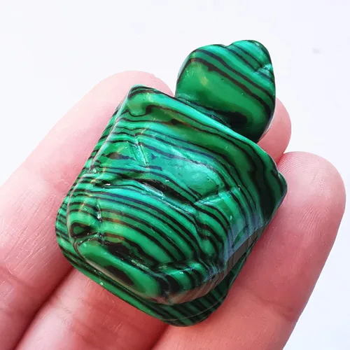 Vista 15 de 1 pieza de cristales de tortuga de labradorita negra y piedras curativas, escultura coleccionable de animales tallados a mano de 1.5 pulgadas