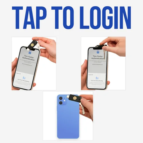 Vista 2 de GoTrust Idem Key – A, Resistente al agua IP68, Llave de autenticación de dos factores de múltiples protocolos, USB-A/NFC, Certificada FIDO2 L2