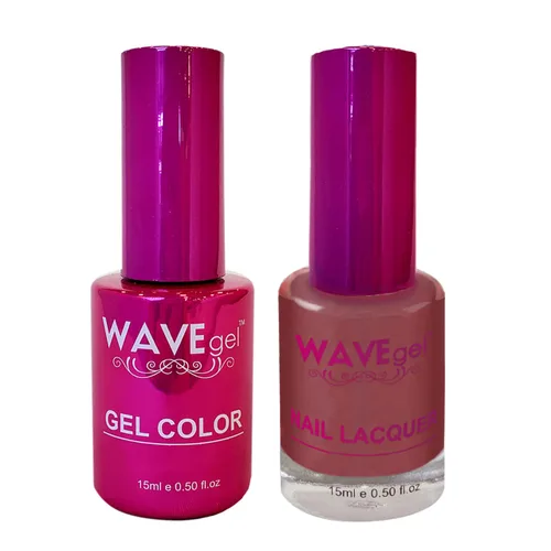 Vista 107 de WAVEGEL - Juego dúo de gel y esmalte de uñas a juego - Colección Princess - #001 Super Black I 0.5 onzas #001 Super Negro
