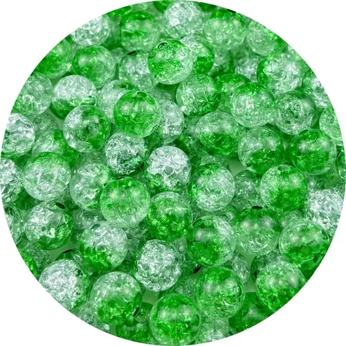 Vista 20 de Jmassyang 100 cuentas acrílicas de 0.472 in de cristal redondas de plástico espaciador para decoración de bricolaje, collares, pulseras, aretes