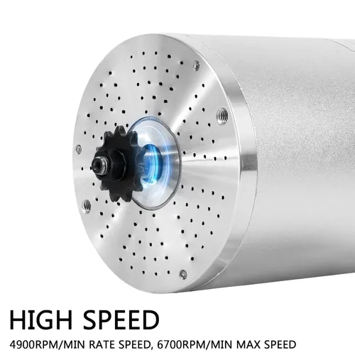 Vista 8 de Motor sin escobillas CC 3000W 72V Motor eléctrico de alta potencia Controlador sin escobillas 50A Motor de scooter Go Kart Kit de motor eléctrico