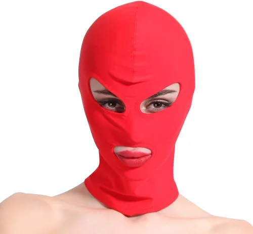 Vista 2 de Unisex Balaclava Spandex Zentai Hood Mask Ski Mask Cosplay Halloween Costumes Parties And Events Elastic Breathable Masks
