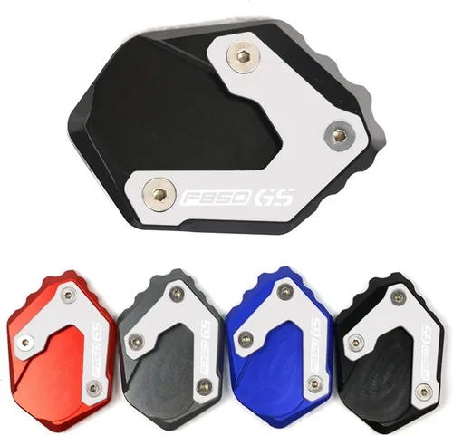 Vista 4 de KAnduo Para BMW para F850GS para F750GS para F 750 GS para F 850 GS 2016 2017 2018 2019 motocicleta CNC pie lateral placa de extensión soporte Azul