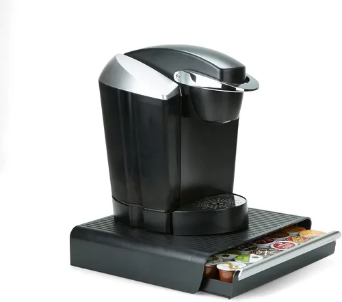 Vista 6 de Mind Reader "Hero único Serve monodosis de café cajón de almacenamiento, Holds 36 K-Cup, 42 CBTL/Verismo/ Dolce Gusto, Negro