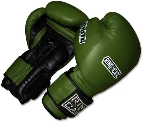 Vista 7 de Ring to Cage Guantes de combate de espuma MiM-Foam de 50 onzas, correa de seguridad para Muay Thai, MMA, kickboxing, boxeo (50 onzas)