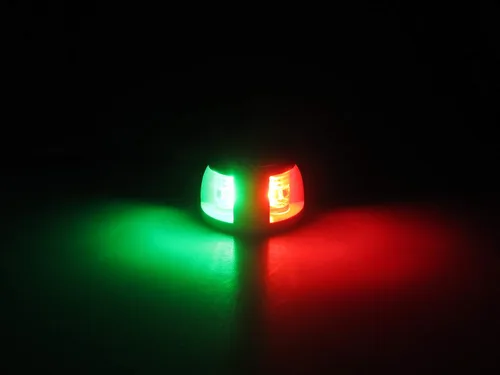Vista 7 de BARCO MARINO ROJO Y VERDE ARCO LED NAVEGACIÓN LUZ IMPERMEABLE 12M BARCO MX